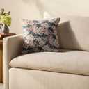 Loloi Chris Loves Julia Matilda Collection PCJ0031 Blue/Orange 18'' x 18'' Cover Only Pillow