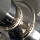 DUMOS Bar Stools Set of 4, 24 inch Counter Height Bar Stools, Upholstered Modern Kitchen Barstools with Metal Base, PU Leather Saddle Stools for Kitchen Island, Black