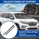 X AUTOHAUX Rear Left Right Tailgate Power Lift Support for Honda Pilot 5 Doors 2016-2021 Liftgate Power Hatch Shock Strut No.74961TG7325 1 Pair