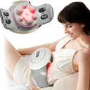 Electric Abdominal Massager, Stomach Massager for Digestion, Belly Cellulite Massage for Flattening Belly,Relieves Discomfort Caused by Bloating, Constipation,Stomach Pain, Gifts for Mom