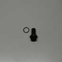 12AN -12 ORB Male to 3/4 Hose Barb Straight Fitting Adapter Aluminum Black