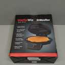 Mueller Heart 5 Waffle Maker, Norwegian Waffle Iron, Adjustable Browning Control & Nonstick, Cool Touch Handle, Easy to Clean, Small Kitchen Appliances