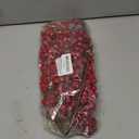 DearHouse 4 Pack Artificial Red Berry Stems Holly Christmas Berries for Festival Holiday Crafts and Home Decor, 26 Inches Burgundy Berry Floral Christmas Tree Decorations