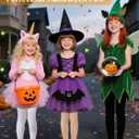 SUREPOCH Girls Fleece Lined Tights Thermal Warm Tights Footed for Winter Toddler Fleece Stockings for Kids 2t 4-6 7-8 10-12 (White)