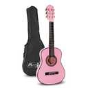 Music Alley MA-52 30" Half Size Junior Guitar For Young Kids (Pink)