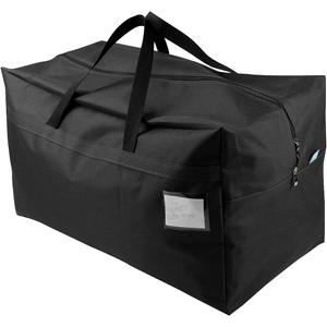 iwill CREATE PRO 100L Large Size Ornament Water Resistant Travle Duffel Tote Storage Bags with Carry Handles, Black