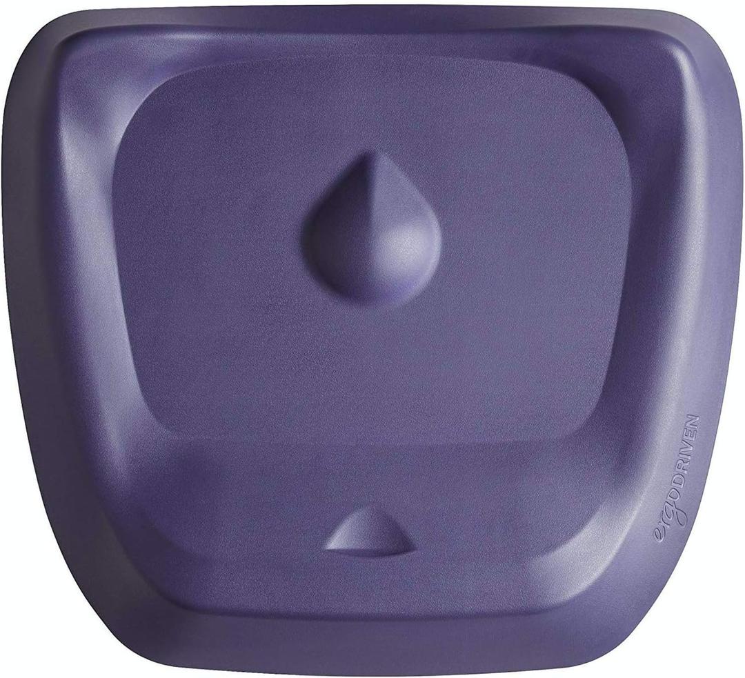 Ergodriven Topo Comfort Mat | Anti-Fatigue Mat with Calculated Terrain | Comfortable Office Mat | Mulberry Purple