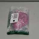 Handmade Rhinestones lace Applique handsewing Beads Trim Patches Neckline for Dress Clothes Accessory (Pink)