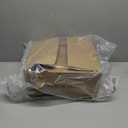 4-Light Bathroom Vanity Light, Modern Matte Black Wall Sconce Lighting with Clear Glass Shade, Bathroom Lighting Fixtures Over Mirror,Vintage Wall Mounted Lamps for Mirror Bedroom,Living Room