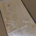 OGEMXU Cabinet Shelf Organizers, 15.7 inches Large Kitchen Counter Shelf, Set of 4 Wood Kitchen Pantry Organizer, Storage Shelves for Countertop, Spice Rack, Stackable, Expandable, Metal White, Nature