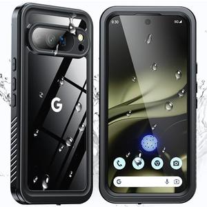 ANTSHARE for Google Pixel 10 Pro XL Case, IP68 Waterproof Case with [Built-in Screen/Camera Protector], 360 Full Body Sealed Protective Shockproof Front and Back Cover for Pixel 10 Pro XL (Black)