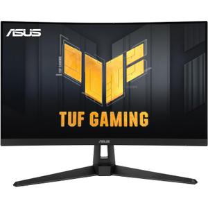 ASUS TUF Gaming VG27VH1B 27 Curved Monitor, 1080P Full HD, 165Hz (Supports 144Hz), Extreme Low Motion Blur, Adaptive-sync, FreeSync Premium, 1ms, Eye Care, HDMI D-Sub, Black