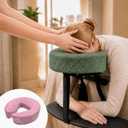 Massage Headrest for Bed with Armrest, Adjustable Bed Face Cradle Holder, 10" x 8" x 2.5"