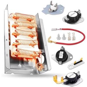 RED4640YQ1 RED4640YQ0 Dryer Heating Element Kit Fit for Ro-per RED4440VQ1 RED4516FW0 REX5634JQ0 RED4516FW0 RED4440VQ2 RED4100SQ0 RED4340SQ1 REX4634KQ1 REX5634KQ1 RED4440SQ0 REX3514PQ0