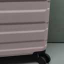 Hoteel Luggage Sets 2 Piece, Durable Suitcase Dual-Spinner Wheel TSA Lock, Lightweight Travel Hardshell ABS Carry on Luggage for Men&Women, Pink(20in/DB/TB)