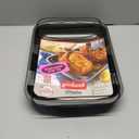 GoodCook Everyday Nonstick Large Roast Pan with Rack, 15 x 11 Inch, Gray