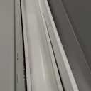 White Marble Threshold 4x36x5/8 Inch Marble Window Sill Shower Curb Top Tile Door Transition Bathroom Vanity Backsplash for Shower Pan System Jambs Fireplaces(Beveled Edge)