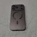 Magnetic for iPhone 17 Pro Max Case, Compatible with MagSafe, Built-in Camera Lens Protector, Slim Thin Soft Silicone Bumper Shockproof Metallic Luster Phone Case, Gray