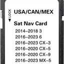 Upgraded BHP-166-EZ1T Navigation SD Card with Latest Maps Version Compatible with 3 6 CX-3 CX-5 CX-9 MX-5 2014-2023 USA/Canada/Mexico New Maps