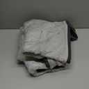 Sunheir Washable Large Dog Bed Covers Soft Plush Replacement, Waterproof Dog Bed Liner, Pet Bed Cover with Zipper 36x27x3 Inches, Grey, Cover Only