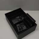 woric 6 PCS Gift Boxes Assorted Sizes, Black Box for Christmas with Ribbon Nesting Gift Boxes with Lids for Christmas Valentine's Day Birthday Wedding (6 Size)