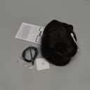 RUWISS Claw Clip Messy Bun Hair Piece Real Human Hair Buns Wavy Curly Chignon Hair Bun Extensions Hair Buns Claw Clip Tousled Updo Ponytail Hairpieces for WomenDark brown (40g)