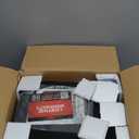 SereneLife Electronic Fingerprint Safe | Heavy Duty Money Safebox | Digital Touch Pad Lockbox with Code & 2 Keys | Small Safe Box for Home or Office, Secure Cash, Firearms | 13.8 x 9.8 Black