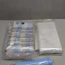 6 Pack XXL Jumbo Vacuum Storage Bags, Extra Large Vacuum Seal Bags for Comforters, Bedding, Blanket Storage, Giant Space Saver Bags for Huge Stuffed Toy (47.2x35 in)