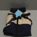 Dog Winter Coat for Small & Medium Dogs (Up to 31lb), Waterproof Dog Coat with Harness, Puppies Windproof Puppy Puffer Jacket, Snowsuit for Dachshund,Frenchie, Corgi (Classic Blue, Large) (Large(14-19lb))