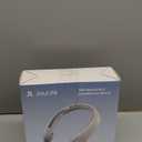 JISULIFE Portable Neck Fan, Hands-Free Bladeless, 5 Speeds, 4000 mAh Battery Operated Wearable Personal Fan, Twistable, Rechargeable, Gift for Women Men-Grey