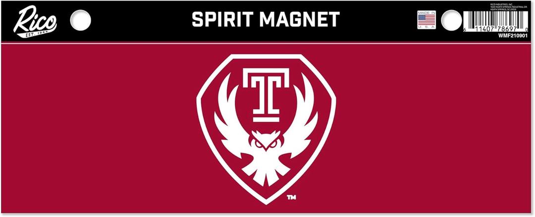 Rico Industries NCAA Alabama Crimson Tide 4 x 10 Team Spirit Magnet