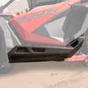 A & UTV PRO Low Profile Rock Sliders for Polaris RZR PRO XP 2020-2024, RZR PRO R/Turbo R 2022-2024, Heavy Duty Steel Nerf Bars Tree Kickers Side Steps Accessories, Replace OEM # 2883760-293, 2-Seat