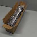 LINFIDITE Wine Glass Holder 2PCS Stemware Rack Hanger Under Cabinet Wine Glass Rack Kitchen Hanging Storage Rack Organizer,Black (For Partition Thickness under 0.98")