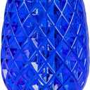 Novelty Lights 25PK C9 LED Faceted Ultra Bright Dimmable Outdoor Christmas Light Replacement Bulbs, LED Replacement Bulbs, Outdoor Light Bulbs String Light Bulbs (Blue)