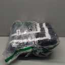 Uphome 3-Piece Black Bathroom Mat Set, Non-Slip, Machine Washable, Soft Shaggy Microfiber Absorbent Bath Mat Set with U Shaped Toilet Mat for Tub, Shower (18x25+18x47+U Shape 20x24 inch)