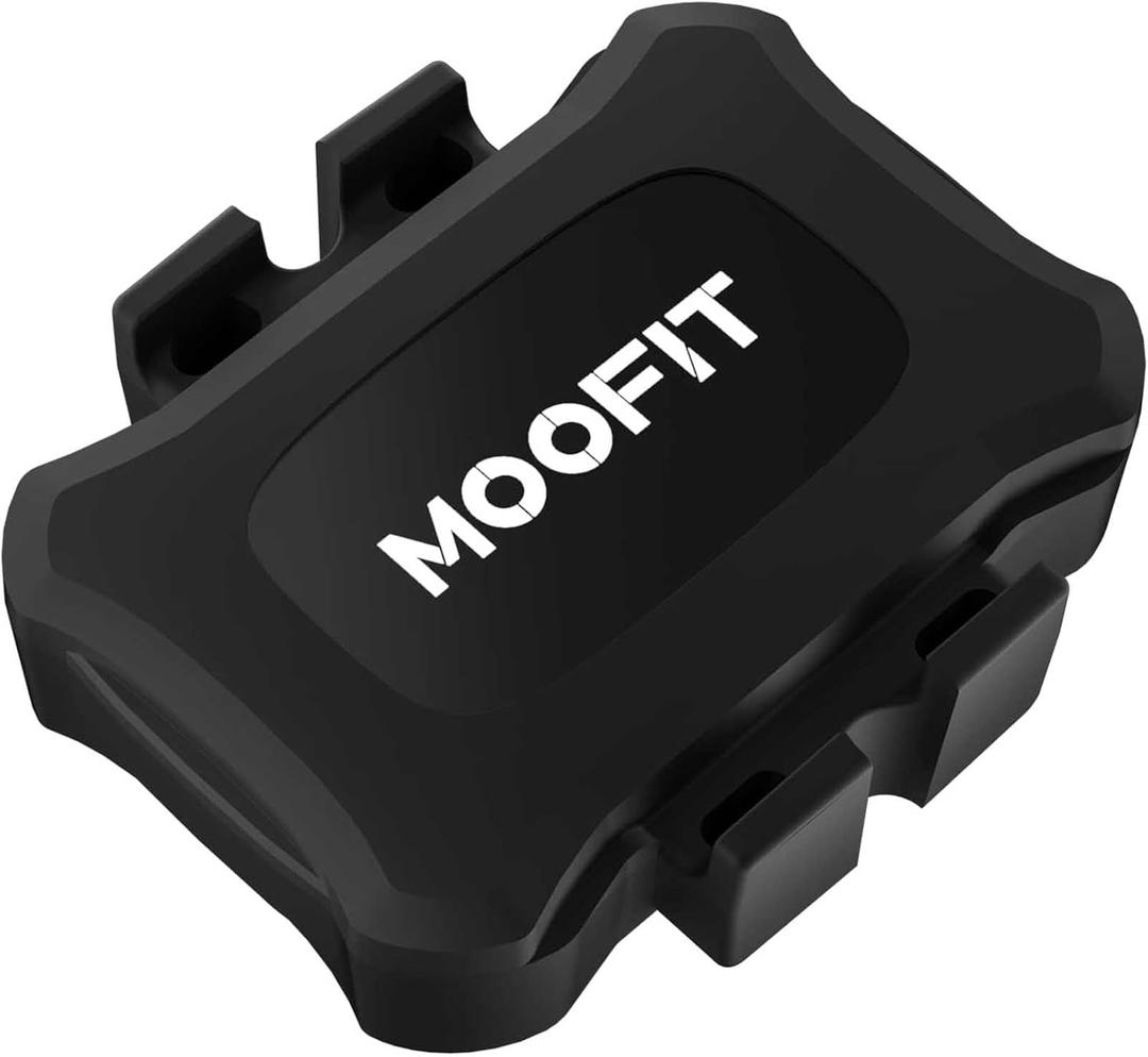 MOOFIT Speed/Cadence Sensor,ANT+ Bluetooth Cycling Cadence Sensor,Wireless RPM Sensor for Bicycle or Spin Bike,IP67 Speed and Cadence Sensor Compatible with Wahoo, Zwift, Openrider, Peloton
