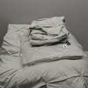 Bedsure King Size Comforter Set Sage Green - Bed in a Bag Bedding Set 7 Pieces, GentleSoft Pintuck Bed Set Gift for Family, Pinch Pleat Sage Green Comforter with Sheets, Pillowcases & Shams