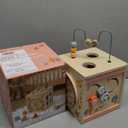 Wooden Activity Cube for 1 Year Old | 7-in-1,Montessori Baby Toys,Educational Toy for Toddlers, First Birthday Gift for Toddlers