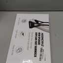 Airplane Foot Hammock, No Collapse Foot Rest for Plane Travel with Extended Adjustment Strap, Portable Desk Foot Hammock with Thickened Foam, Foot Sling Travel Essentials to Relax Your Feet (1 Pc Black)