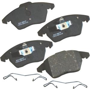 Bendix Premium SBC1107A Ceramic Brake Pads for Select Models Audi A1 Quattro,S3,TT,525i,530i,X5 308 Altea XL Ibiza,Toledo,Beetle,Golf CC,Polo,Rabbit