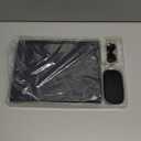 for iPad 9th / 8th / 7th Generation 10.2 inch & iPad Air 3rd Gen & iPad Pro 10.5 inch Case with Keyboard 7 Color Backlit - Built in Pencil Holder with Mouse (Black)