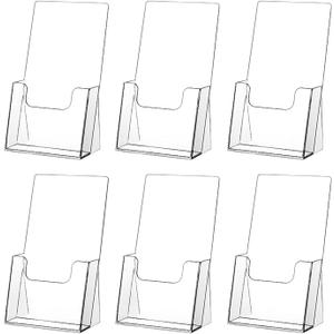 Acrylic Brochure Holder 6 Pack