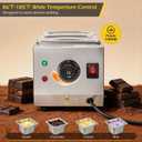 Chocolate Melting Pot 2-Tanks Chocolate Tempering Machine