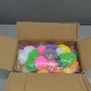 Very Large Assorted Pom Poms for DIY Creative Crafts Decorations, Assorted Colors (100Pack 2 Inch)