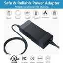 19V AC/DC Adapter Compatible with VTOMAN Jump 600X Portable Power Station Solar Generator Replacement 65W Power Supply Model YN-65WC190320W1 Battery Charger Power Cord Plug