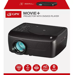 GPX Movie + Projector with DVD/CD Player NEW