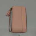 Travelambo Women's Wallet Tassel Bifold Ladies Clutch Wristlet Wrist strap Long Purse