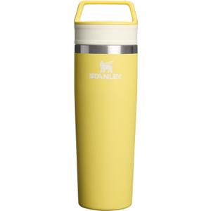 STANLEY Cafe To Go Travel Mug 20 oz | Leakproof Two-Part Drink Through Lid | Tumbler Cup for Coffee, Tea and Drinks | Insulated Stainless Steel Coffee Mug | BPA-Free | Daffodil