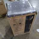 Midea WHD-113FB1 Double Door Mini Fridge with Freezer for Bedroom Office or Dorm with Adjustable Remove Glass Shelves Compact Refrigerator, 3.1 cu ft, Black