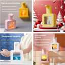 Bathroom Soap Dispenser,Cute Soap Dispenser Automatic Touchless with Sensor for Safe and Clean- Children's Birthday Gift (Yellow)